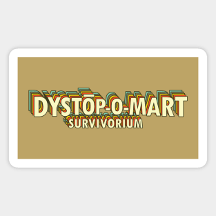 OFFICIAL Dystopomart Survivorium souvenir uniform Magnet